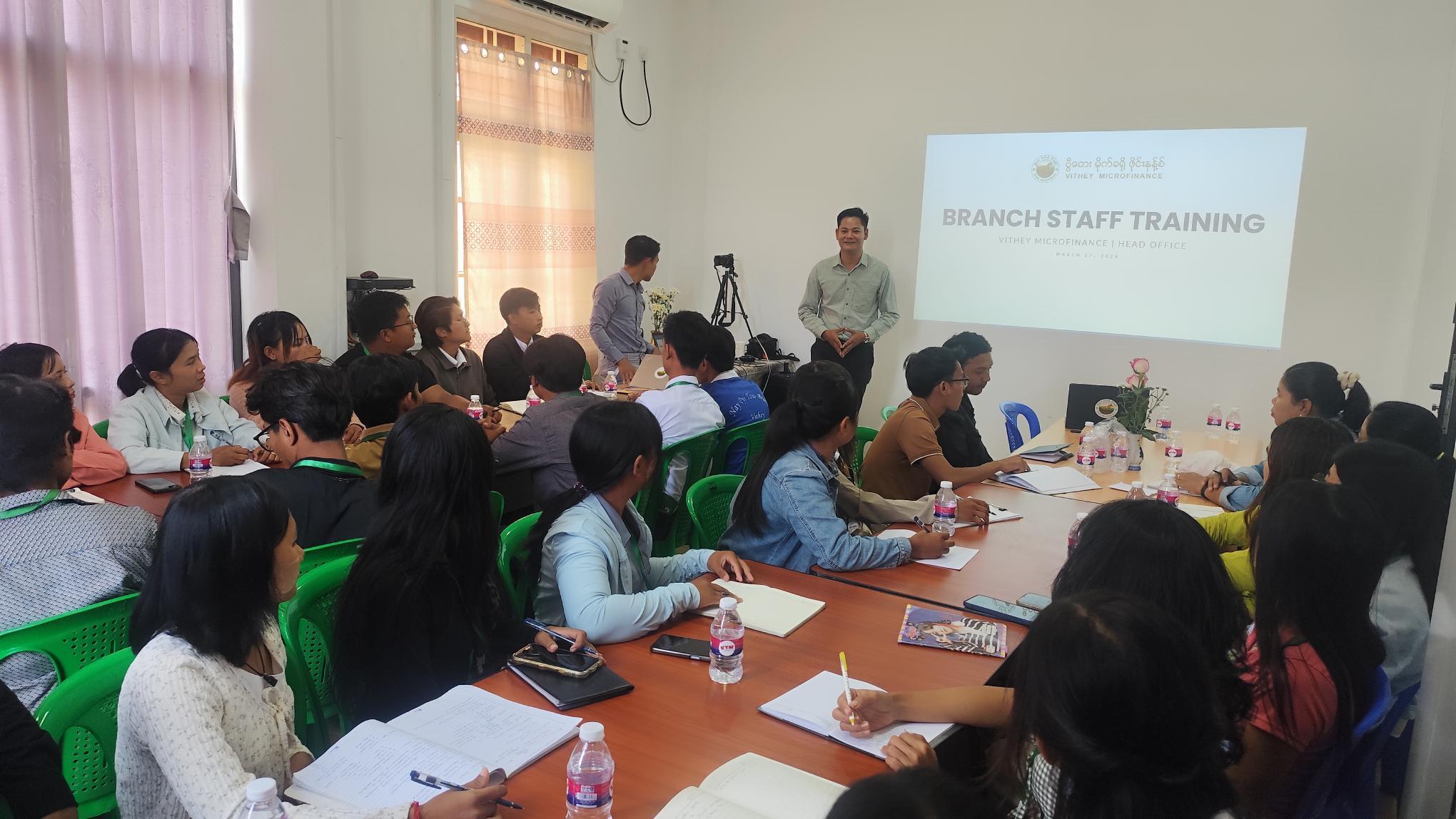 Branch Staff Training 